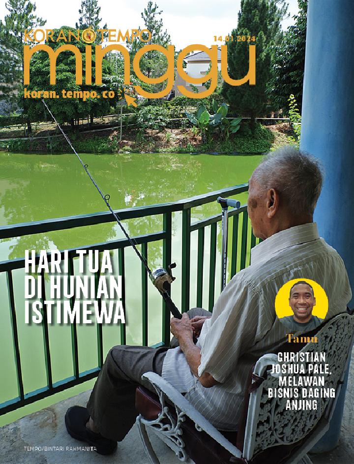 Cover Koran Tempo - Edisi 2024-01-14 -- Hari Tua di Hunian Istimewa
