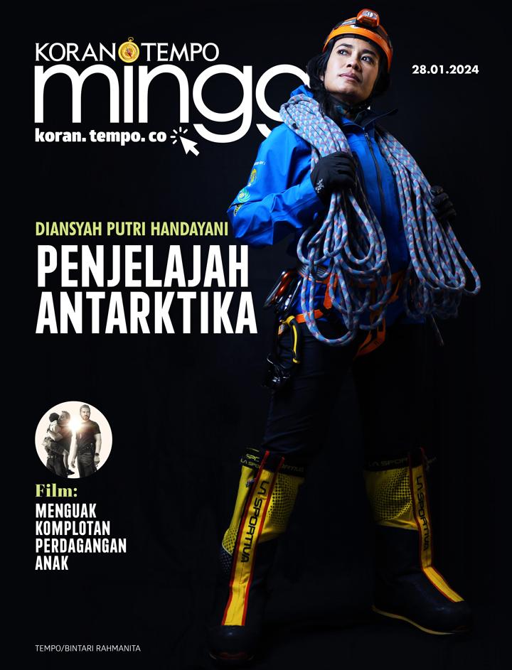 Cover Koran Tempo - Edisi 2024-01-28 -- Diansyah Putri Handayani, Penjelajah Antarktika