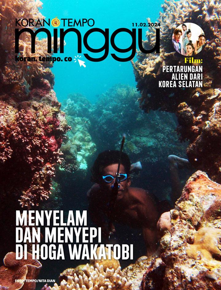 Cover Koran Tempo - Edisi 2024-02-11 -- Menyelam dan Menyepi di Hoga Wakatobi