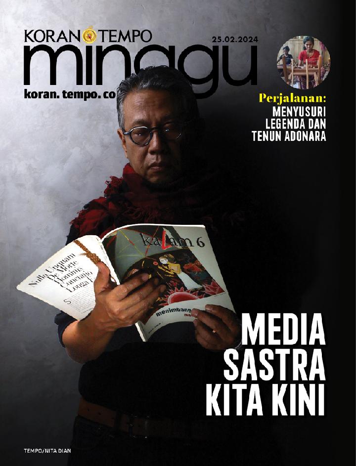 Cover Koran Tempo - Edisi 2024-02-25 -- Media Sastra Kita Kini