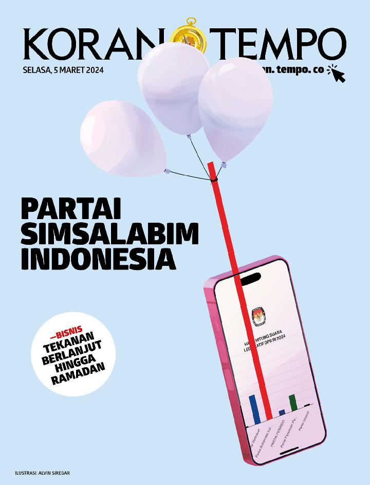 Cover Koran Tempo - Edisi 2024-03-05 -- Partai Simsalabim Indonesia