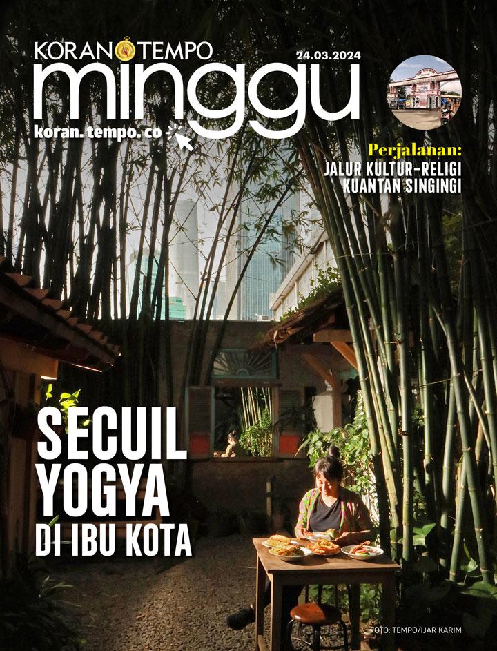 Cover Koran Tempo - Edisi 2024-03-24 -- Secuil Yogya di Ibu Kota