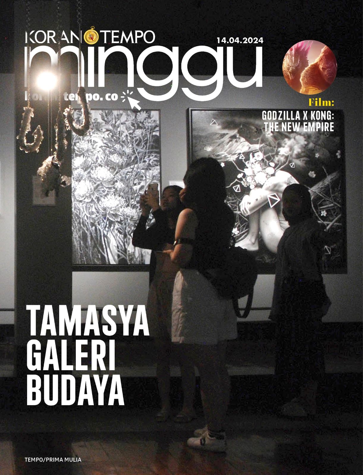 Cover Koran Tempo - Tamasya Galeri Budaya