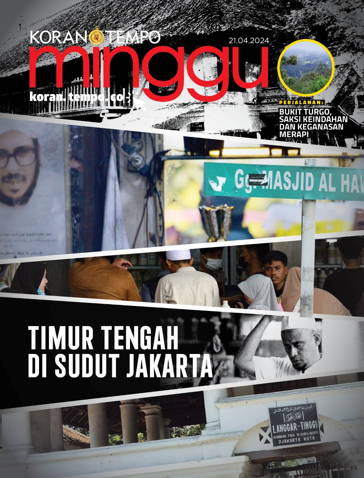 Cover Koran Tempo - Timur Tengah di Sudut Jakarta
