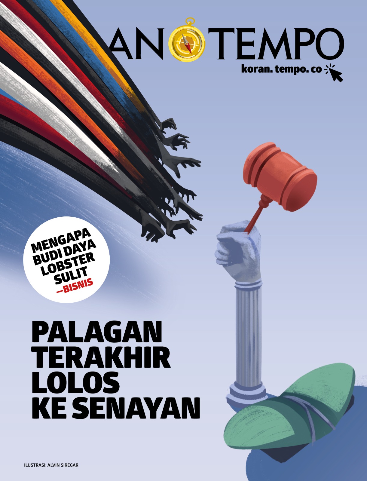 Cover Koran Tempo - Sengketa Pemilu Legislatif