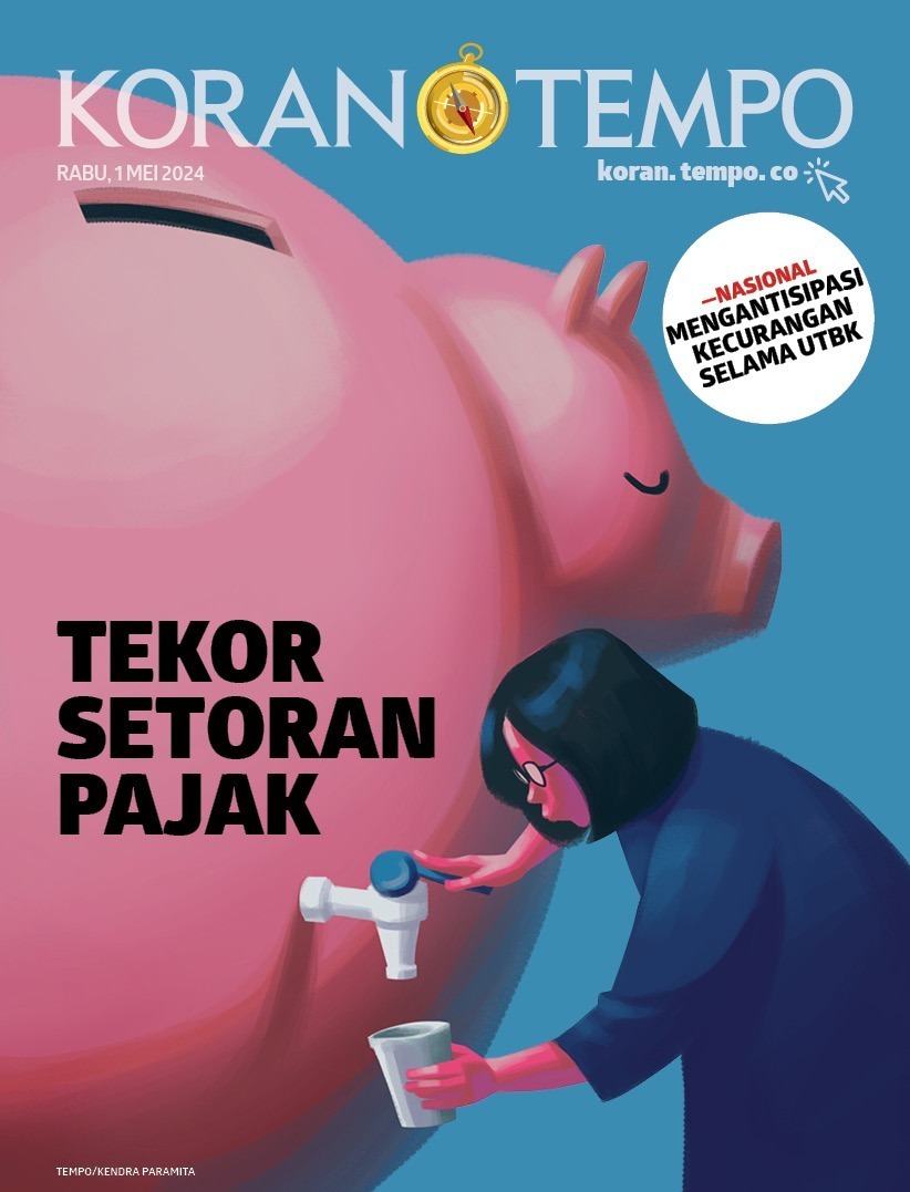 Cover Koran Tempo - Tekor Setoran Pajak