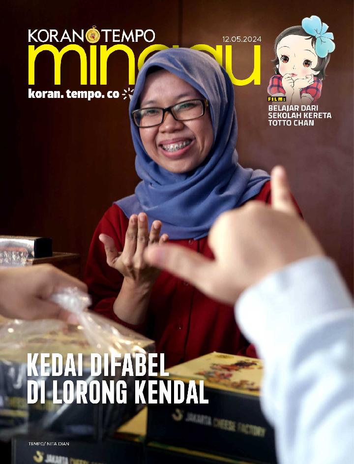 Cover Koran Tempo - Edisi 2024-05-12 -- Kedai Difabel di Lorong Kendal  