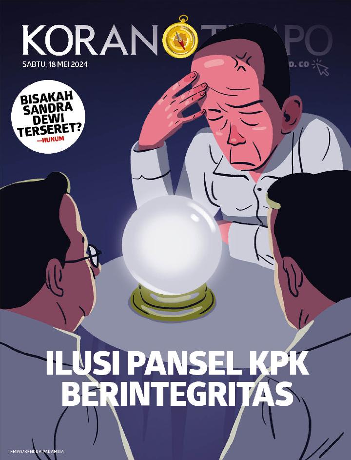 Cover Koran Tempo - Edisi 2024-05-18 -- Ilusi Pansel KPK Berintegritas