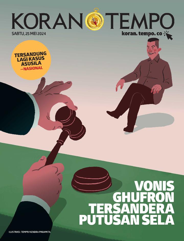 Cover Koran Tempo - Edisi 2024-05-25 -- Vonis Ghufron Tersandera Putusan Sela