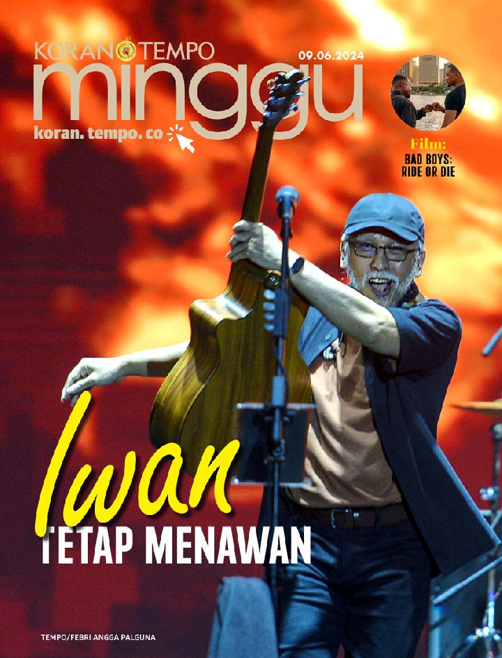 Cover Koran Tempo - Edisi 2024-06-09 -- Iwan Tetap Menawan