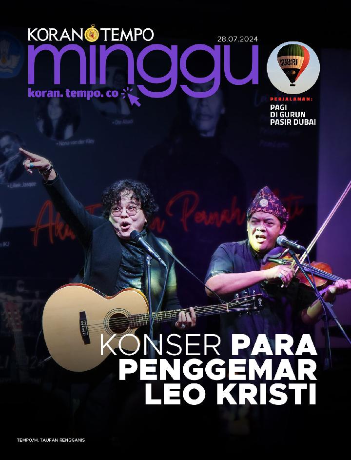 Cover Koran Tempo - Edisi 2024-07-28 -- Konser Para Penggemar Leo Kristi