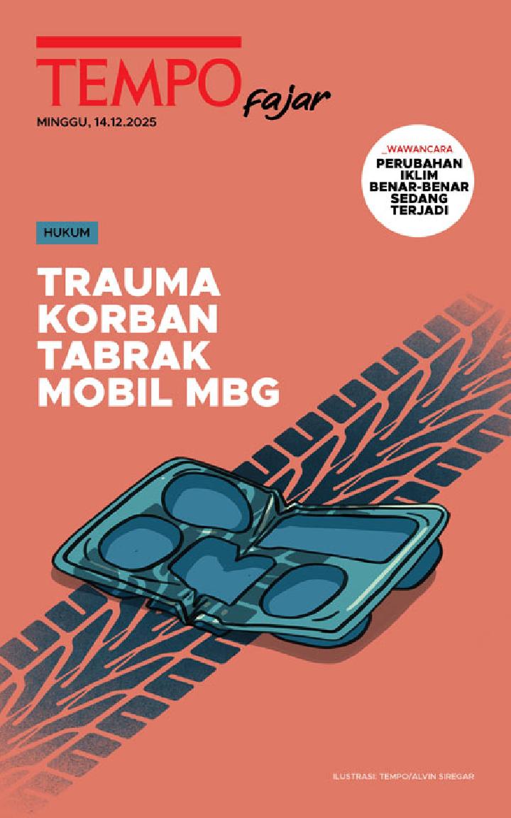 Cover Koran Tempo - Trauma Korban Tabrak Mobil MBG