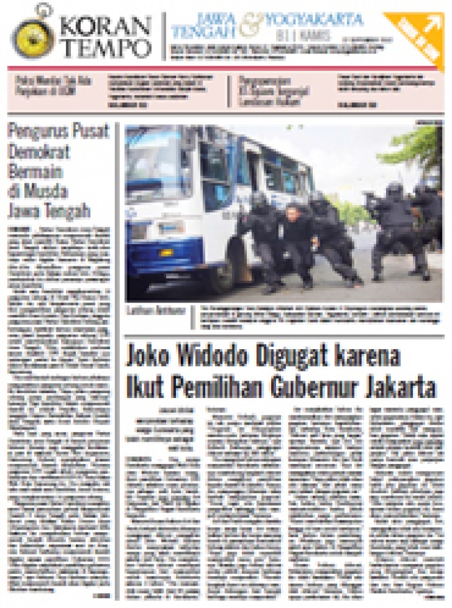 Joko Widodo Digugat Karena Ikut Pemilihan Gubernur Jakarta