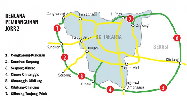 Hasil gambar untuk jalan tol cibitung-cilincing