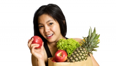 Ilustrasi buah dan sayuran/kecantikan kulit. Shutterstock.com