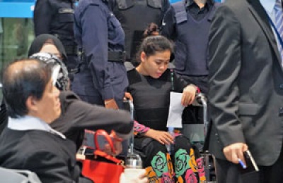 Siti Aisyah Hadiri Reka Ulang Kasus Kim Jong-nam