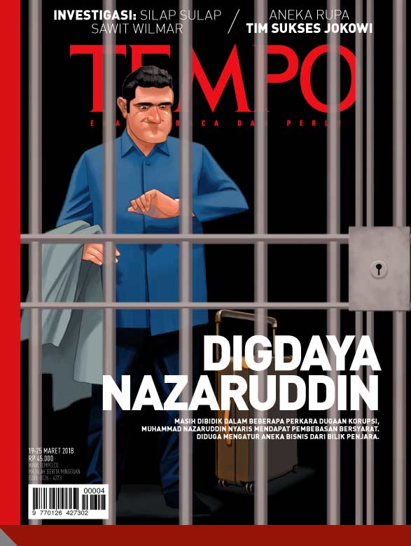Cover Majalah Tempo - Edisi 2018-03-18