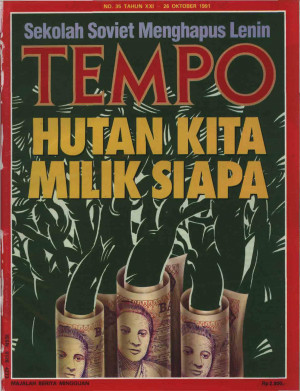Cover Majalah Tempo - Edisi 1991-10-26