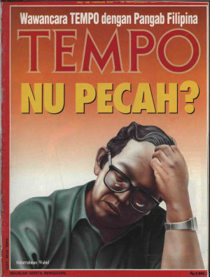 Cover Majalah Tempo - Edisi 1991-11-16