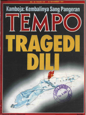 Cover Majalah Tempo - Edisi 1991-11-23