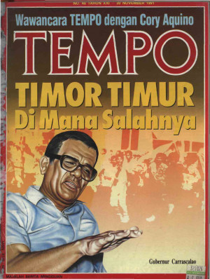 Cover Majalah Tempo - Edisi 1991-11-30