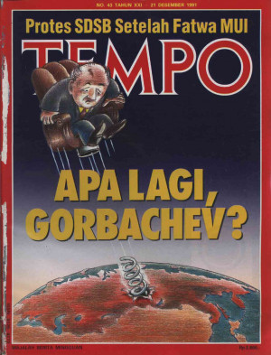 Cover Majalah Tempo - Edisi 1991-12-21
