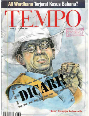 Cover Majalah Tempo - Edisi 2001-03-18