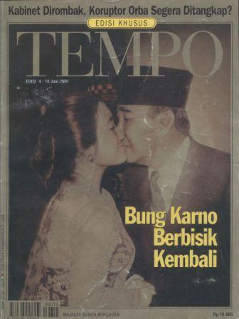 Cover Majalah Tempo - Edisi 2001-06-10