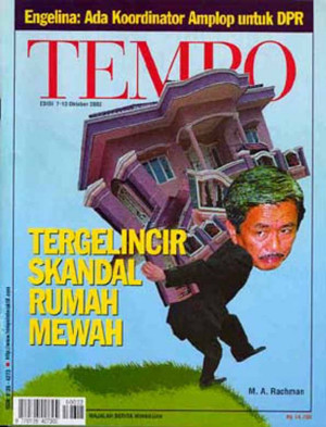 Cover Majalah Tempo - Edisi 2002-10-13
