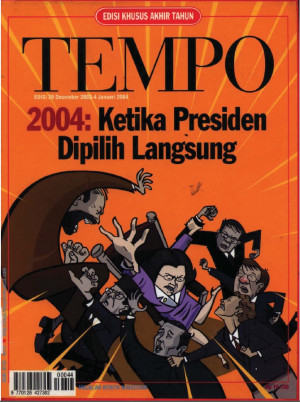 Cover Majalah Tempo - Edisi 2004-01-04