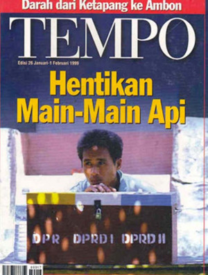 Cover Majalah Tempo - Edisi 1999-02-01