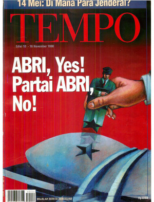 Cover Majalah Tempo - Edisi 1998-11-16