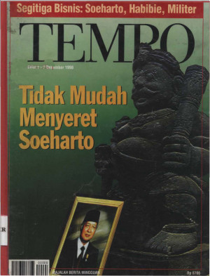 Cover Majalah Tempo - Edisi 1998-12-07