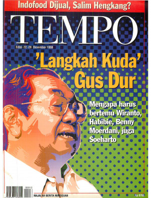 Cover Majalah Tempo - Edisi 1998-12-28