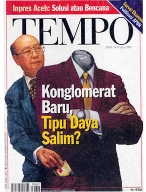Cover Majalah Tempo - Edisi 2001-04-22