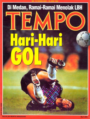 Cover Majalah Tempo - Edisi 1994-06-18