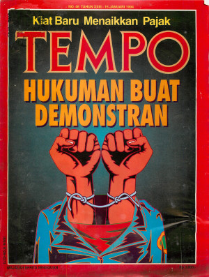 Cover Majalah Tempo - Edisi 1994-01-15