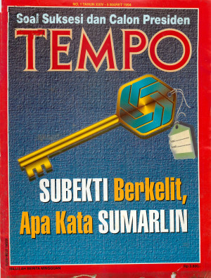 Cover Majalah Tempo - Edisi 1994-03-05