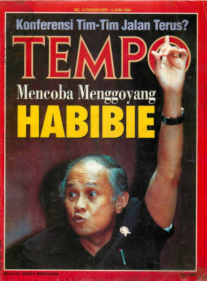 Cover Majalah Tempo - Edisi 1994-06-04