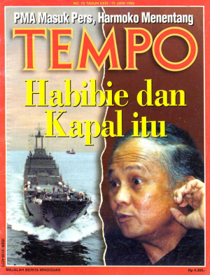 Cover Majalah Tempo - Edisi 1994-06-11