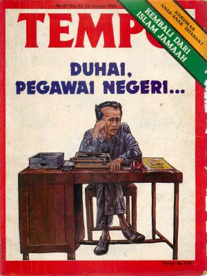 Cover Majalah Tempo - Edisi 1983-01-22