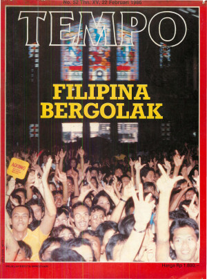 Cover Majalah Tempo - Edisi 1986-02-22