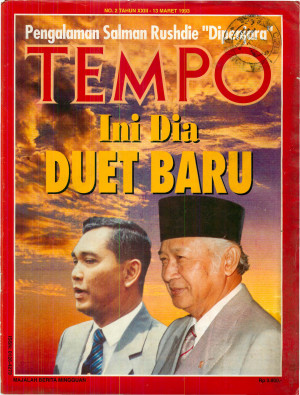 Cover Majalah Tempo - Edisi 1993-03-13