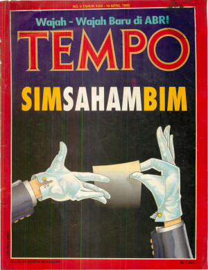 Cover Majalah Tempo - Edisi 1993-04-10