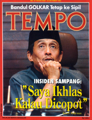 Cover Majalah Tempo - Edisi 1993-10-23