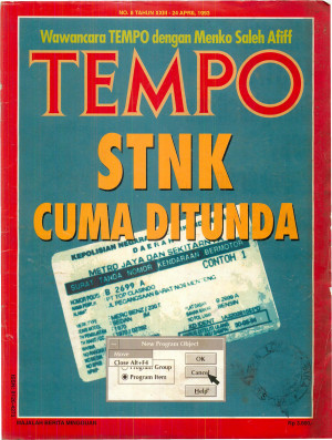 Cover Majalah Tempo - Edisi 1993-04-24