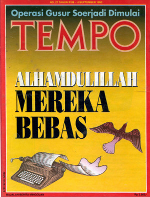 Cover Majalah Tempo - Edisi 1993-09-04