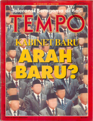Cover Majalah Tempo - Edisi 1993-03-27