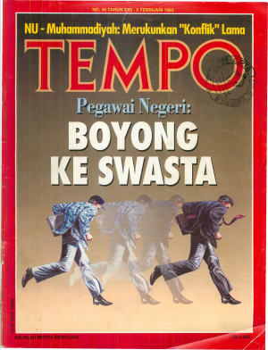 Cover Majalah Tempo - Edisi 1993-02-06