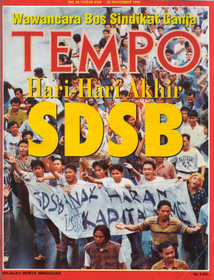 Cover Majalah Tempo - Edisi 1993-11-20
